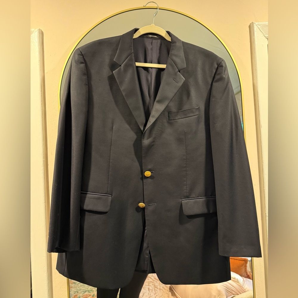 Ralph Lauren Blue Blazer 42 R